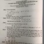 100 đề thi HSG Toán 9 và thi vào 10 chuyên Toán 10