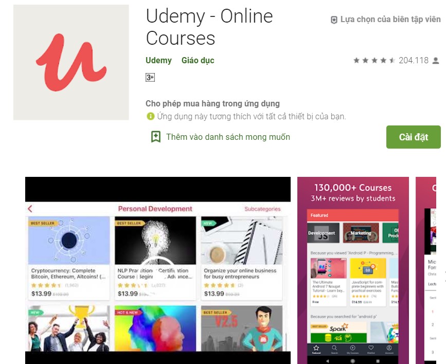 Udemy - Online Courses phan mem hoc bai giang truc tuyen