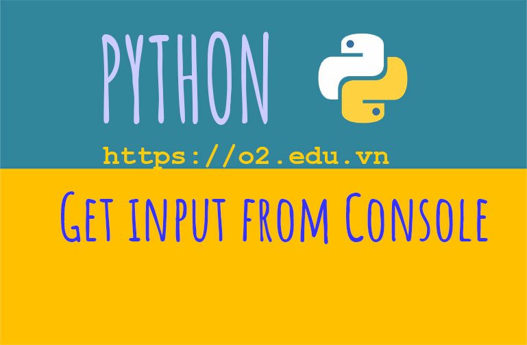Python Get input from Console