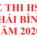Đề thi HSG tỉnh Thái Bình năm 2020 môn hoá học
