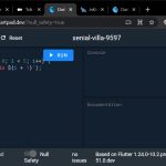 cách chạy biên dịch chương trình dart online, Cấu trúc một chương trình Flutter/Dart