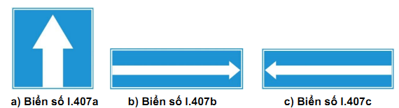 CÁCH NHẬN BIẾT VÀ Ý NGHĨA CÁC BIỂN CHỈ DẪN 4