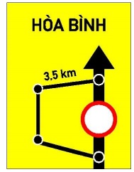 CÁCH NHẬN BIẾT VÀ Ý NGHĨA CÁC BIỂN CHỈ DẪN 12