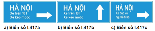 CÁCH NHẬN BIẾT VÀ Ý NGHĨA CÁC BIỂN CHỈ DẪN 13