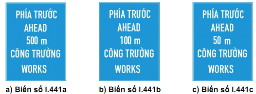 CÁCH NHẬN BIẾT VÀ Ý NGHĨA CÁC BIỂN CHỈ DẪN 39