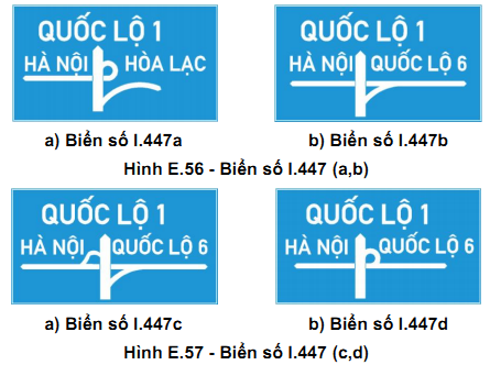 CÁCH NHẬN BIẾT VÀ Ý NGHĨA CÁC BIỂN CHỈ DẪN 45