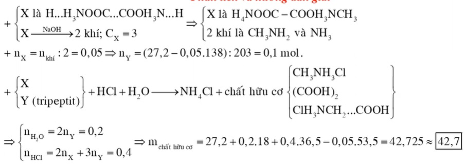 Hỗn hợp E gồm chất X (C3H10N2O4) và chất Y (C7H13N3O4), trong đó X là muối của axit cacboxylic đa chức