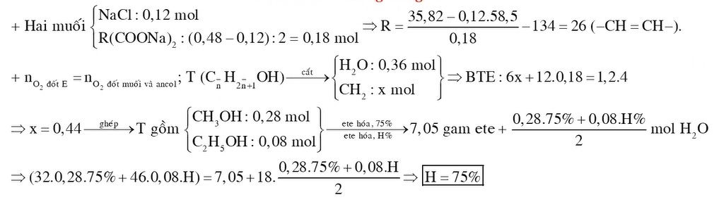 X Y Z là ba este hai chức mạch hở và không chứa nhóm chức khác Đốt cháy x gam hỗn hợp E chứa X Y Z cần dùng 12 mol O2