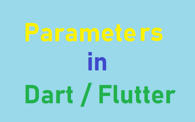 Named and positional parameters in Dart