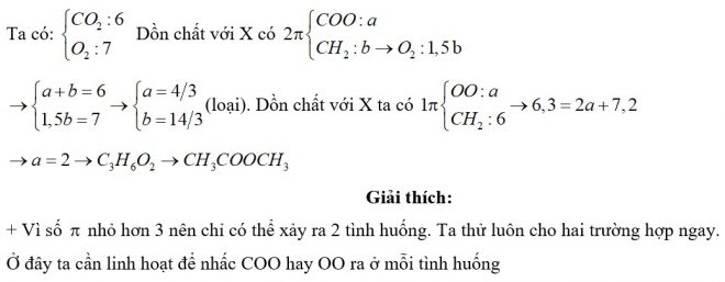 Đốt cháy hoàn toàn một este đơn chức, mạch hở X (phân tử có số liên kết nhỏ hơn 3), thu được thể tích khí CO2