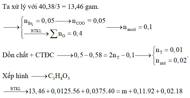 Cho X, Y là hai axit cacboxylic đơn chức, mạch hở, chưa no (một nối đôi C=C, MX < MY); Z là ancol có cùng số nguyên tử C với X