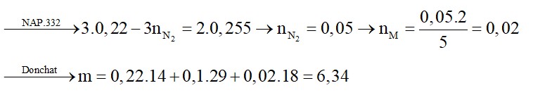 Thủy phân hoàn toàn m gam một pentapeptit mạch hở M thu được hỗn hợp gồm hai aminoaxit X1, X2