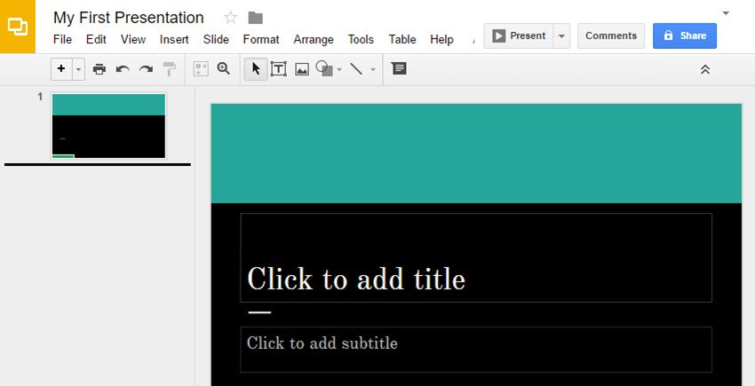 Hướng dẫn sử dụng Google Slides 7