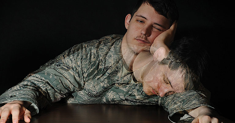 Cách ngủ nhanh trong quân đội