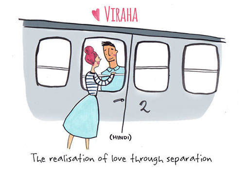 27 từ không có trong tiếng Anh về tình yêu