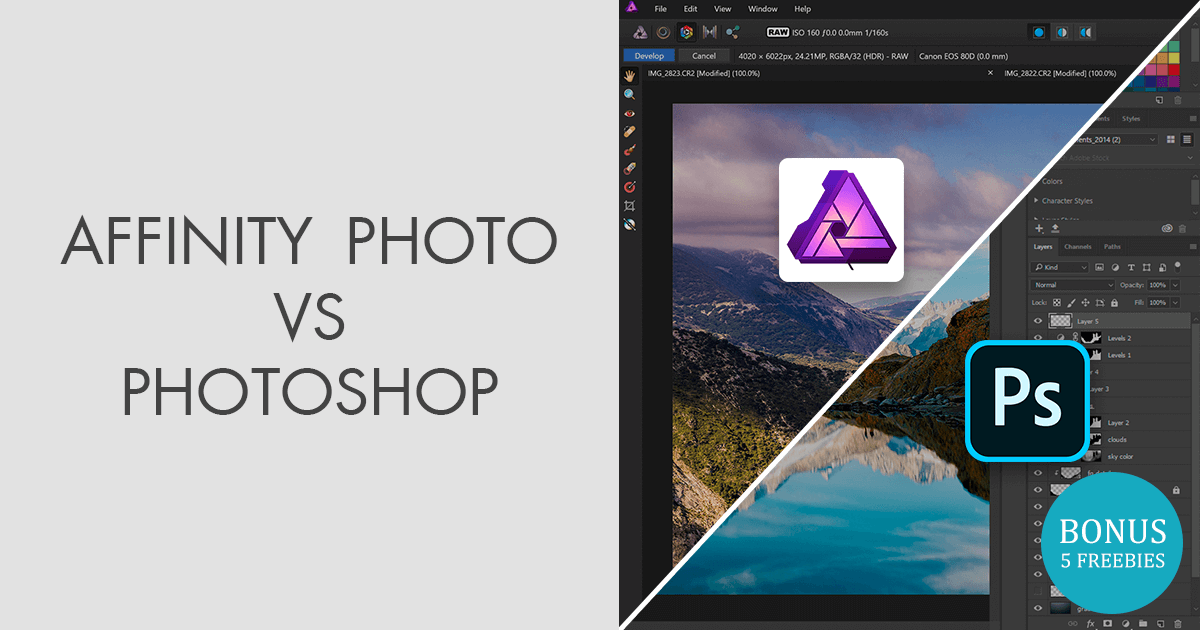 10 tính năng của Affinity Photo mà Photoshop bó tay!