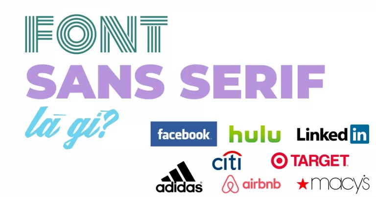 font chữ sans serif là gì
