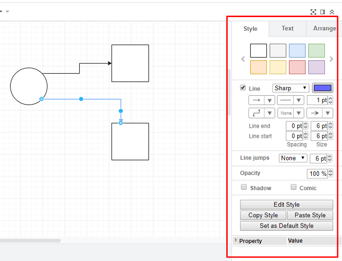 Cách vẽ sơ đồ online Diagrams.net (vẽ mạch điện, luồng dữ liệu, ERD, UML, DFD…) 7