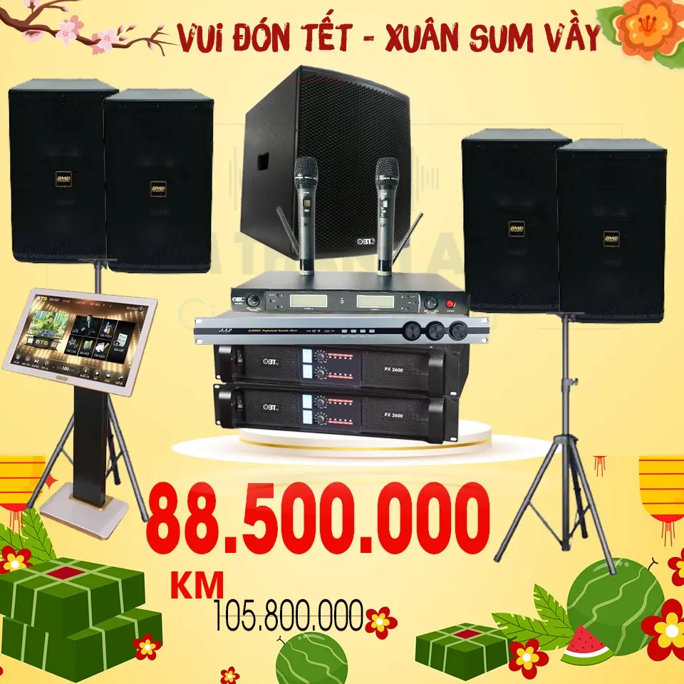 Lắp đặt dàn karaoke tại các quận Hà Nội, TP HCM 8