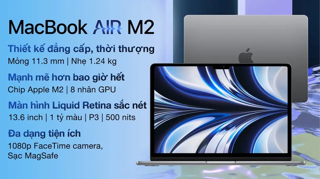 MacBook Air M2 giảm giá kỷ lục sau 7 tháng lên kệ!