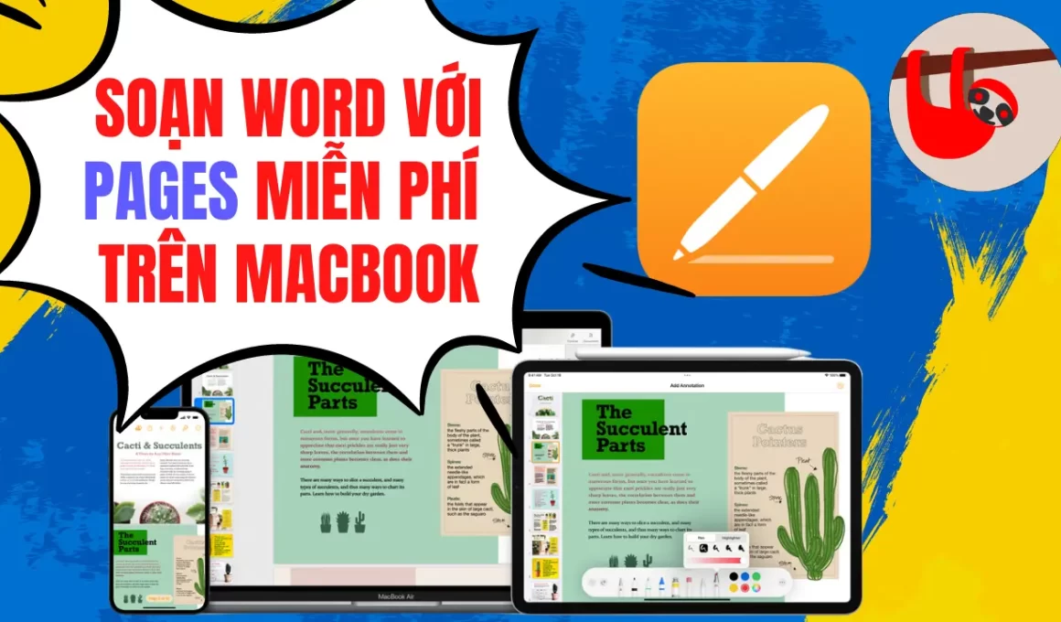 Hướng Dẫn Sử Dụng Pages Soạn Thảo Văn Bản Trên MacBook