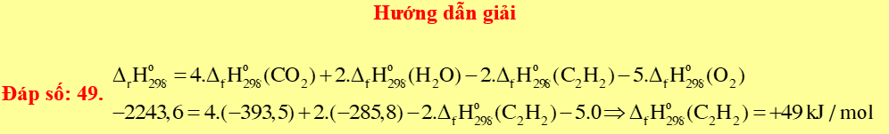 Bài toán năng lượng hóa học đốt cháy nhiên liệu 15